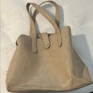 FAWN Beige Tote/Diaper Bag